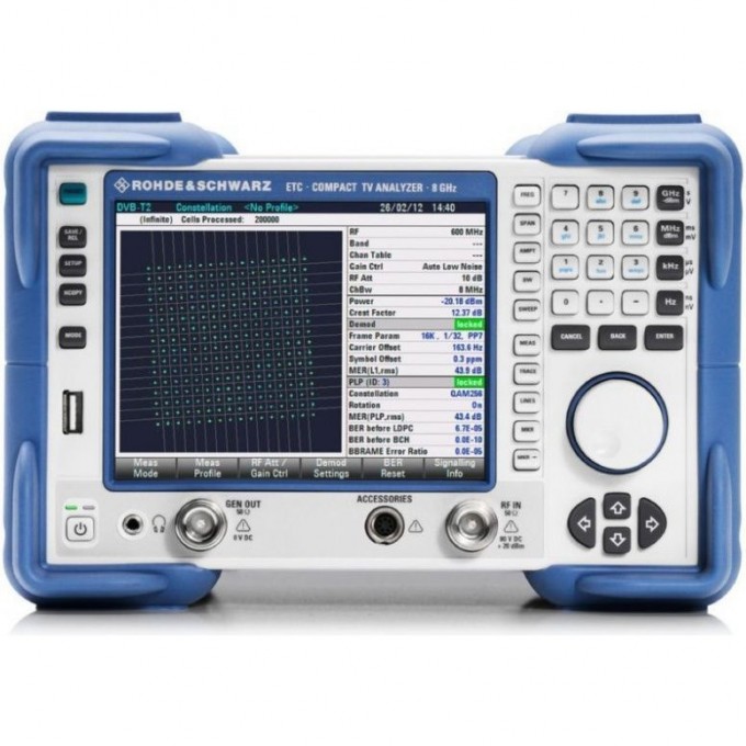 Анализатор телевизионных сигналов ROHDE & SCHWARZ R&S ETC компактный DVB-T2/T/H ISDB-T 29C000017