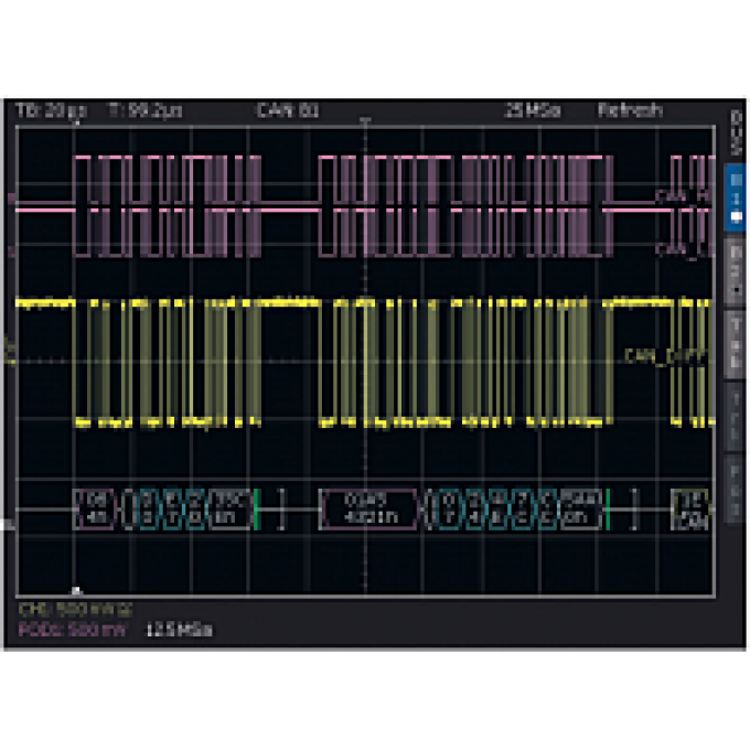 Опция синхронизации и декодирования последовательных шин ROHDE & SCHWARZ HOO12 29C000081
