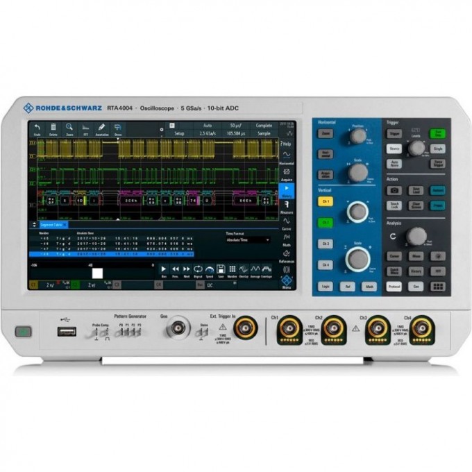 Осциллограф цифровой четырехканальный ROHDE & SCHWARZ RTA4000 1 ГГц 29C000261