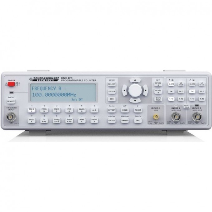 Программируемый частотомер ROHDE & SCHWARZ HM8123 с рубидиевым опорным генератором HM8123-(HM8123-X)