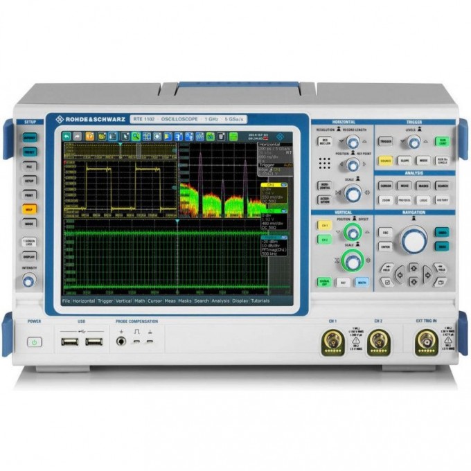 Осциллограф цифровой двухканальный ROHDE & SCHWARZ RTE1102 350 МГц 5 Гвыб/с R&S-RTE1102 R&S-RTE1102
