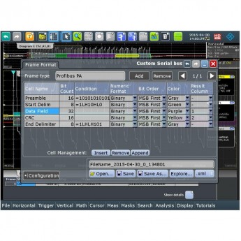 Программный модуль для осциллографов ROHDE & SCHWARZ RTO Запуск и декодирование Manchester и NRZ RTO-K50