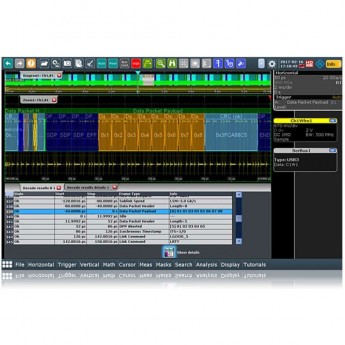 Опция синхронизации и декодирования USB 3.1 Gen 1 ROHDE & SCHWARZ для осциллографов R&S RTO RTO-K61