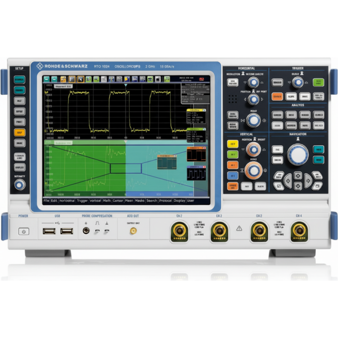 Осциллограф цифровой четырехканальный ROHDE & SCHWARZ RTO1014